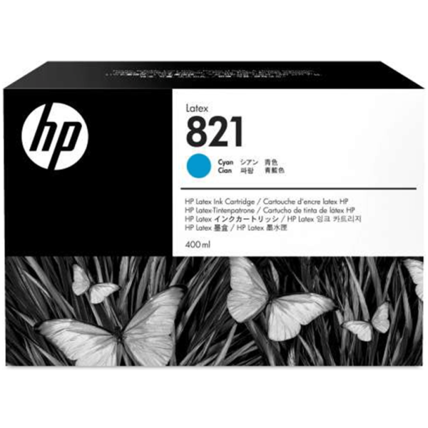 Cartouche HP Latex 821 - Bleu