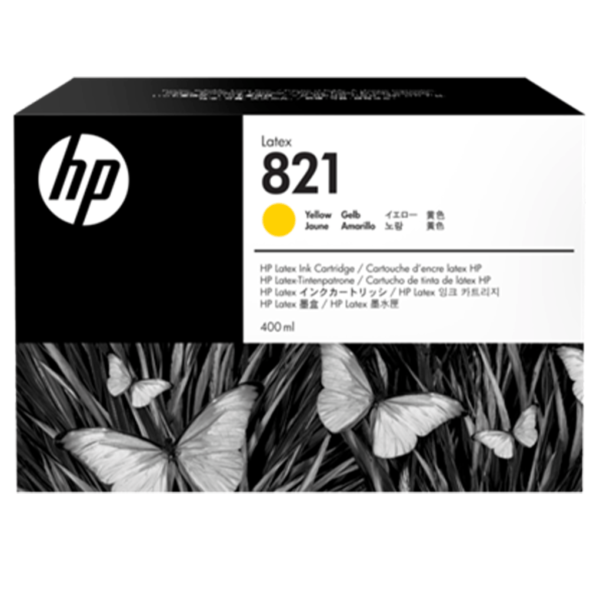 Cartouche HP Latex 821 - Jaune
