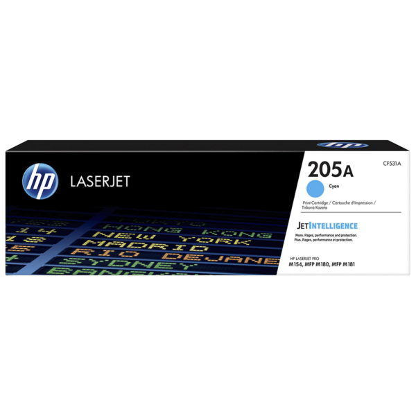 HP 205A Cyan Original LaserJet Toner Cartridge