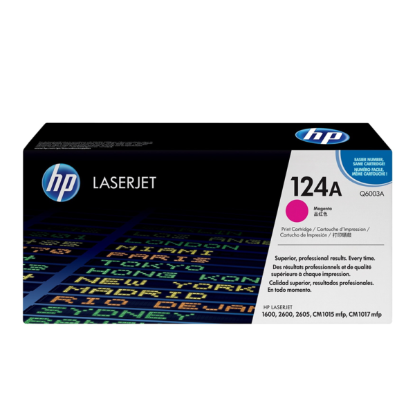 Toner HP 124A - Magenta